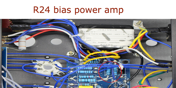 Bias voltage measure dot